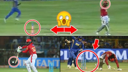 IPL 2018: Gayle Stumped Out For Wide Ball