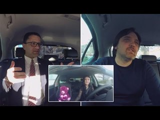 "Mos i fol Shoferit" - Eglent Beci dhe Julian Deda në taksinë e Rudina Dembacaj - Ora News