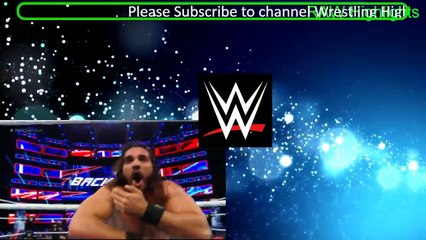 Seth Rollins vs The Miz - Intercontinental Championship - WWE Backlash 6 MAY 2018