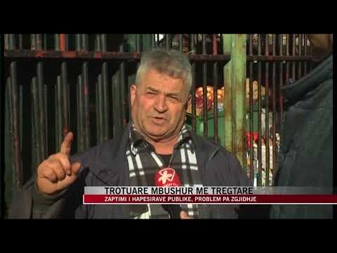 Elbasan dhe Durrës, trotuarët të mbushur me tregtarë - News, Lajme - Vizion Plus