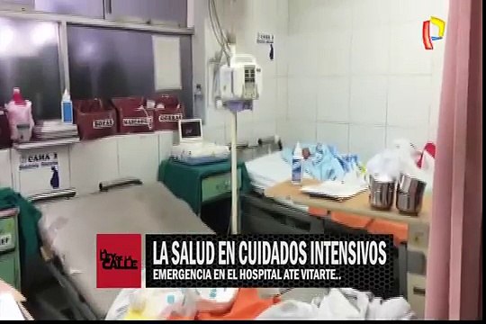 La salud en cuidados intensivos: emergencia en hospital de Ate-Vitarte