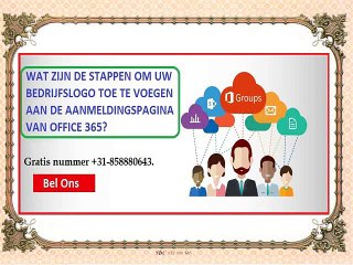 Wat zijn de stappen om uw bedrijfslogo toe te voegen aan de aanmeldingspagina van Office 365