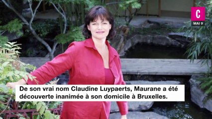 La chanteuse Maurane est décédée