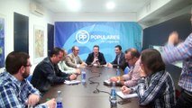 Rueda de prensa del Partido Popular de Leganés del 9 de mayo de 2018