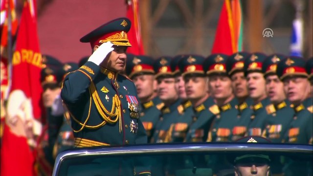 Rusya'da 9 Mayıs Zafer Günü kutlamaları (1) - MOSKOVA