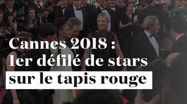 Cannes 2018 : de Cate Blanchet à Martin Scorsese, premier défilé de stars sur le tapis rouge
