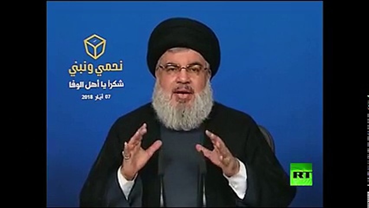 كلمة لأمين عام "حزب الله" اللبناني حسن نصر الله