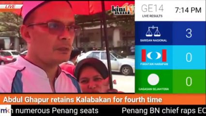 LIVE: Keputusan KUPAS PRU14