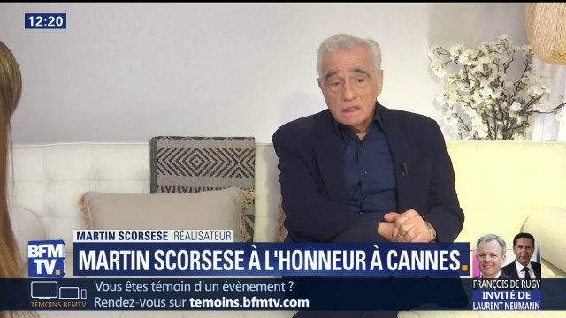 Martin Scorsese à l'honneur à Cannes: Présenter Mean Streets ici en 1974 avec de Niro a été un tremplin, on était complètement anonymes