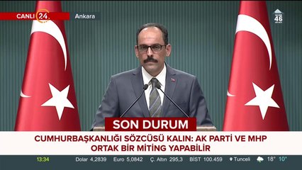 Muharrem İnce'nin randevu talebi