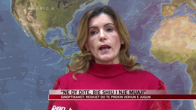 Sinoptikanët: Reshjet do të prekin veriun e jugun - News, Lajme - Vizion Plus