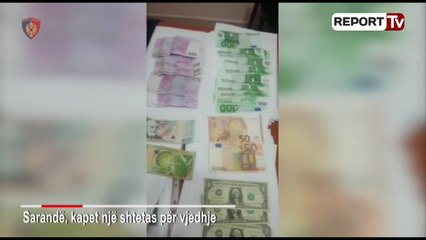 Report TV - Vodhi çantën personale me 4500 euro, arrestohet autori