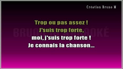 Maurane - Trop forte KARAOKE / INSTRUMENTAL