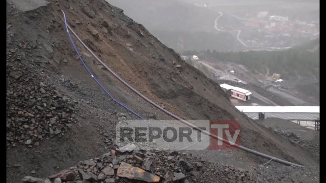 Report TV - Bulqizë. rreshqit stogu i kromit, rrezikohet tubacioni i ujit të pijshëm