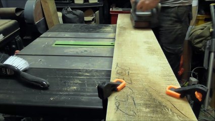 Solid Oak Sleeper TV Stand Build for less than $60