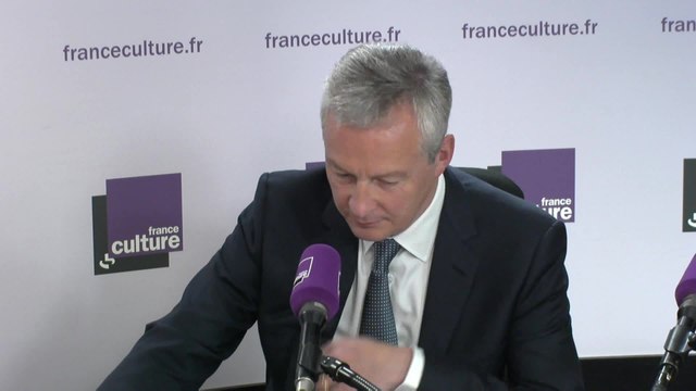 BRUNO LEMAIRE LES MATINS DE FRANCE CULTURE