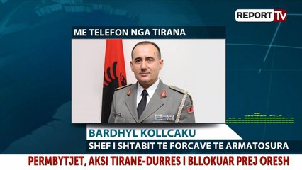 Report TV - Shefi i Shtabit: FA, në disa zona. Shpëtuam 10 vetë në Valias