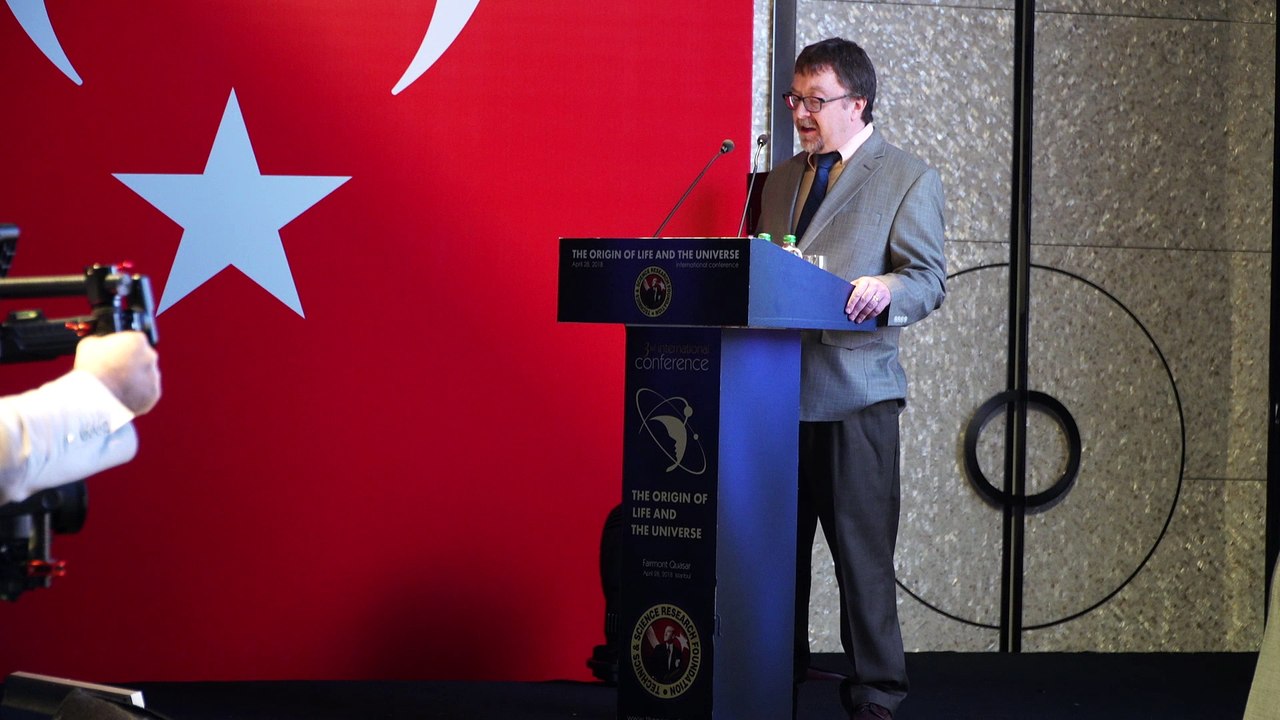 Dr. David Snoke, Professor of Physics and Astronomy, USA, 3rd International Conference on the Origin of Life and the Universe, April 28th, 2018-istanbul