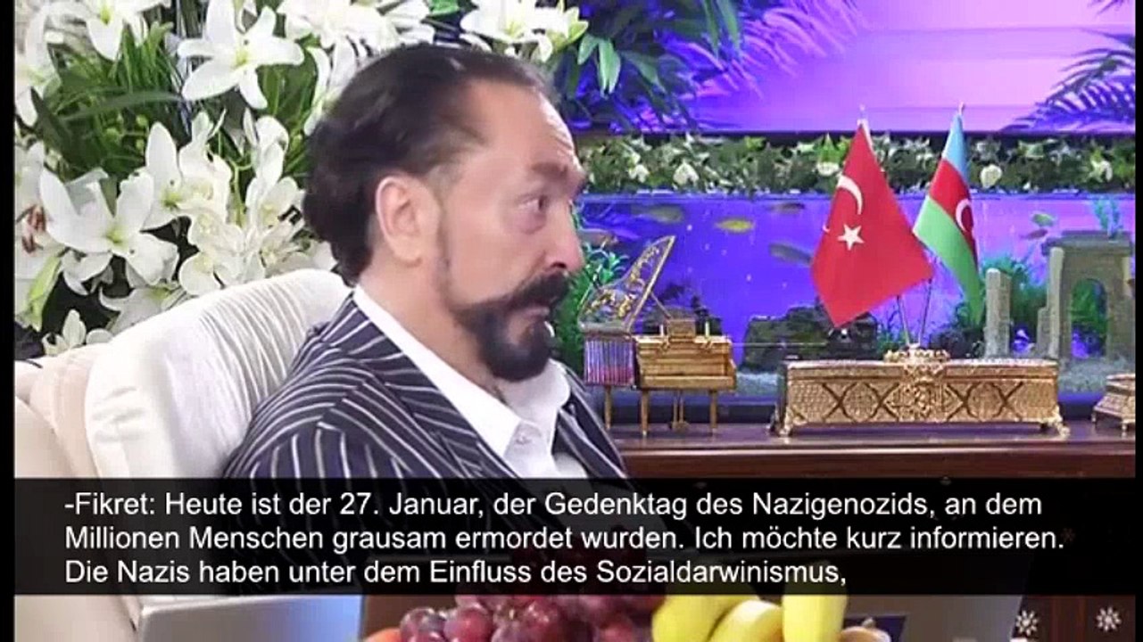 Eine erklärung von herrn adnan oktar am 27. januar am gedenktag des nazigenozids.