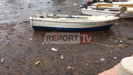 Report TV - Report TV - Situata nga përmbytjet në Sarandë mengjesi i 1 Dhjetorit 2017