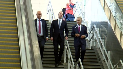 Prince William officially opens London Bridge station