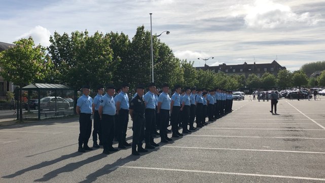 43 gendarmes réservistes récompensés sur La Plaine