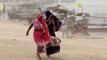 Badai debu: angin kencang dan petir menyambar di India - TomoNews