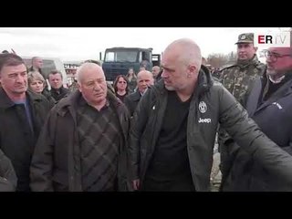 Ora News - Pamja që pa Rama para pak minutash: Permbytja ne Novosele