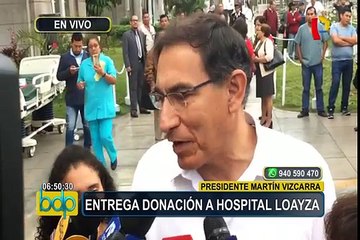 Martín Vizcarra: “Estamos esforzándonos por recuperar la confianza de la población”