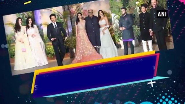 Boney Kapoor Family at Sonam kapoor Wedding