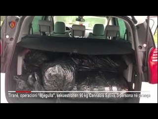 Operacioni mjegulla "Mjegulla" sekuestrohen 90 kg droge