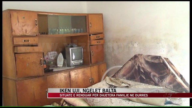 Situatë e rënduar për dhjetëra familje në Durrës - News, Lajme - Vizion Plus