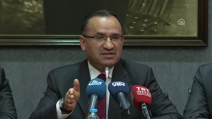 Başbakan Yardımcısı Bozdağ: 'Trump'un dün yaptığı açıklama talihsiz bir açıklama' - ANKARA