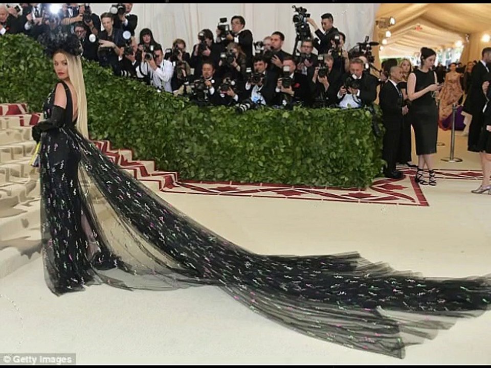 Met Gala 2018 Rita Ora exudes sophistication in black gown