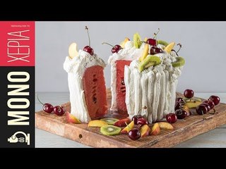 Τούρτα Καρπούζι | Kitchen Lab by Akis Petretzikis