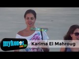 Karima El Mahroug in vacanza a Mykonos