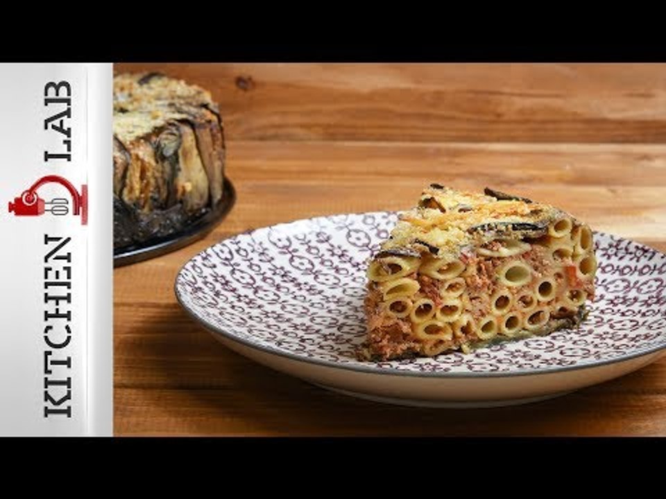 Μακαρονόπιτα με μελιτζάνες Επ.25 | Kitchen Lab TV