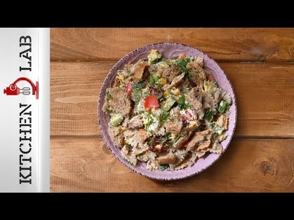 Τονοσαλάτα με ζυμαρικά ολικής αλέσεως Επ.36 | Kitchen Lab TV