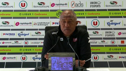 Le point presse d'Antoine Kombouaré avant EAG-Marseille