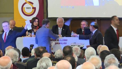 Galatasaray Kulübü Divan Kurulu toplantısı - Başkan adayı Korkut - İSTANBUL