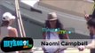 Naomi Campbell flirting with bad luck at Mykonos