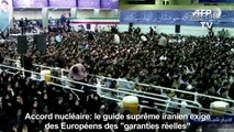Accord nucléaire: l'Iran ne restera pas sans 