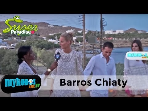 Όλες οι λαμπερές εμφανίσεις στο κόκκινο χαλί του γάμου Barros Chiaty στην Μύκονο