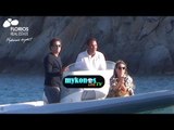 Heidi Klum, 43, and her boyfriend Vito Schnabel, 30, on vacation in Mykonos!