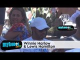 To διάσημο μοντέλο με λεύκη Winnie Harlow και ο σταρ της F1 Lewis Hamilton στην Μύκονο