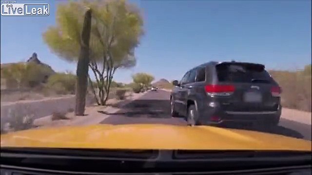 Ce 4x4 Jeep double comme un porc.. et termine dans les arbres !