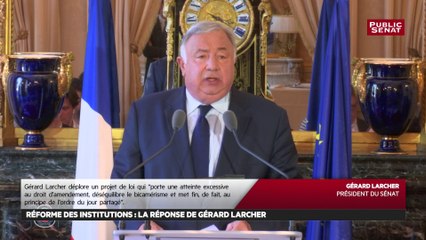Un renouvellement intégral du Sénat en 2021 « n’est pas acceptable »