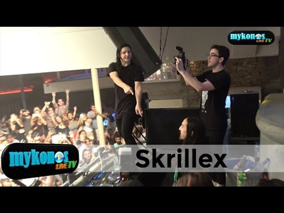 The big party of Dj Skrillex at Cavo Paradiso