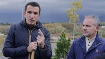 Bashkia e Tiranës vijon me mbjelljen e pemëve  - Top Channel Albania - News - Lajme