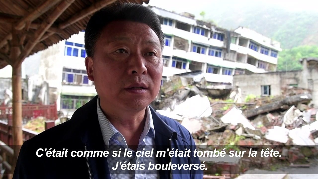 Dix ans après, des Chinois revivent le choc du séisme
